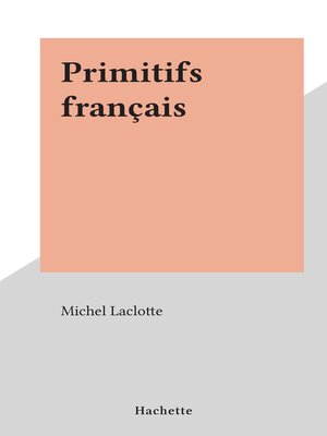cover image of Primitifs français